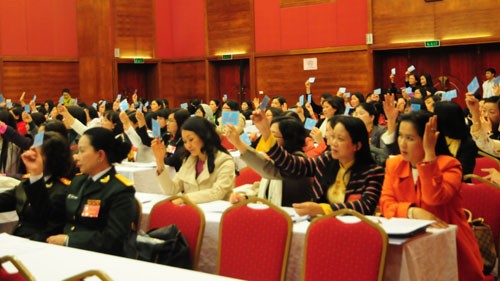 Résultats du  11e congrès national de l'Union des femmes vietnamiennes