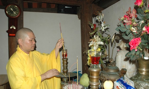 Le vénérable Thich Giac Nghia et ses oeuvres religieuses sur l’île de Truong Sa