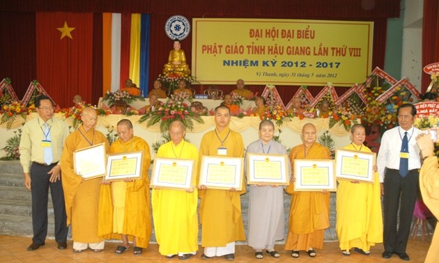 Conférence de l’antenne de l’Eglise bouddhique à Hau Giang