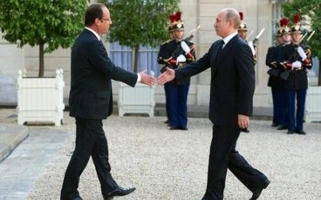 La Syrie : pomme de discorde entre Poutine et Hollande