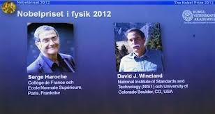 Nobel de Physique 2012: un Français et un Américain primés