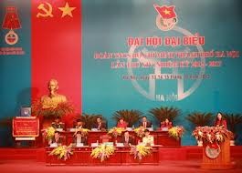 Ouverture du congrès de la jeunesse communiste Ho Chi Minh de Hanoi