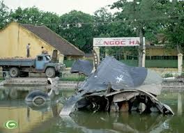 Ngoc Ha, où un B52 est tombé
