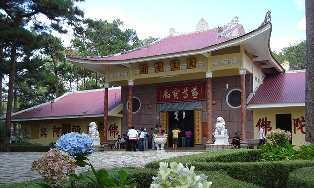 La pagode Thien Vuong, à Da Lat