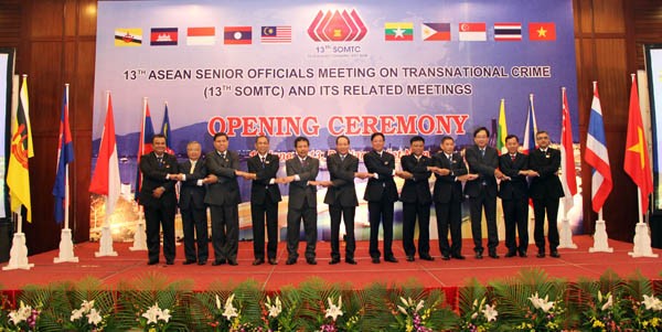Conférence des hauts officiels de l’ASEAN contre la criminalité transnationale