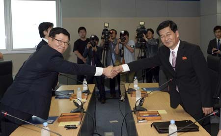 Discution des deux Corée sur le programme du regroupement des familles séparées