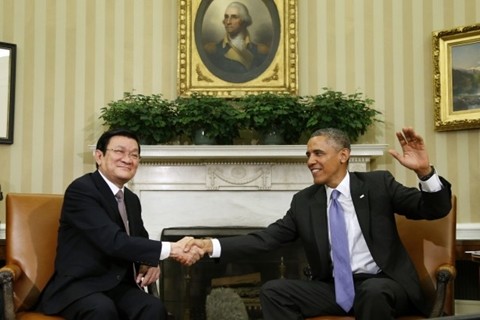 Communauté internationale continue de saluer la visite du président Truong Tân Sang aux Etats Unis