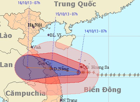 Les localités du Centre appelées à se préparer pour faire face au typhon Nari