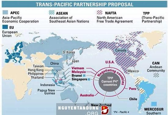 Les négociateurs du TPP se reverront en janvier 2014