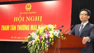 Ouverture de la conférence des conseillers commerciaux du Vietnam 2013