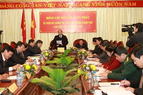 Nguyen Xuan Phuc : Lang Son devrait intensifier son commerce frontalier