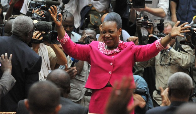 Centrafrique: une présidente pour ramener la paix