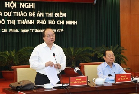 Approbation du projet d’expérimentation de l’autorité urbaine de Ho Chi Minh-ville