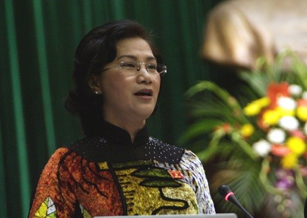La vice-présidente de l’AN Nguyen Thi Kim Ngân en visite à Dông Nai