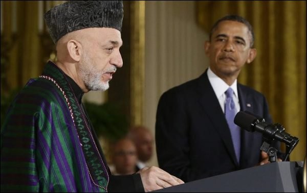 Obama prévient Karzaï qu'il prépare un retrait total d'Afghanistan