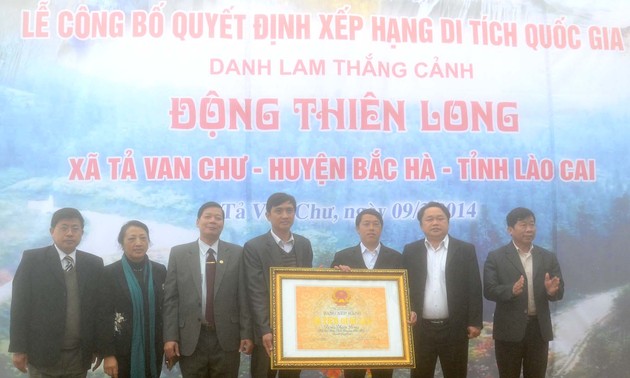 Un nouveau site classé au patrimoine national dans la province de Lao Cai
