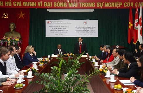 Contributions de la Croix Rouge et du Croissant rouge internationaux au Vietnam
