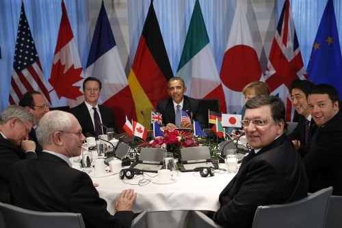 Un sommet du G7 à Bruxelles en juin pour remplacer celui du G8 à Sotchi