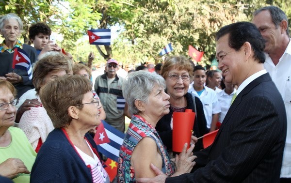 La visite de Nguyen Tan Dung largement couverte par la presse cubaine