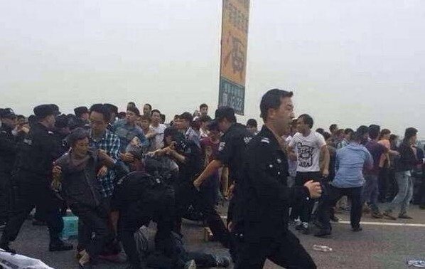 Chine: 39 personnes blessées lors d’une manifestation à Hangzhou