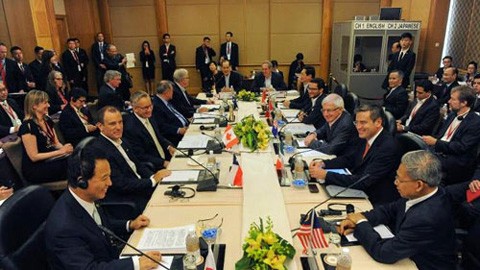 Ouverture de la conférence ministérielle des pays participant aux négociations de TPP