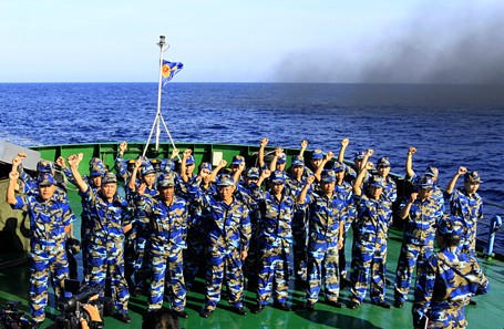 La police maritime vietnamienne garde une volonté de fer