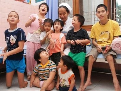 Un coeur d'or pour les victimes de l'agent orange/dioxine du Vietnam 
