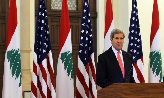 John Kerry au Liban pour annoncer plus d'aide aux réfugiés syriens