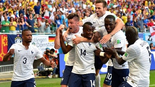Coupe du monde: La France réalise un superbe feu d'artifice face à la Suisse