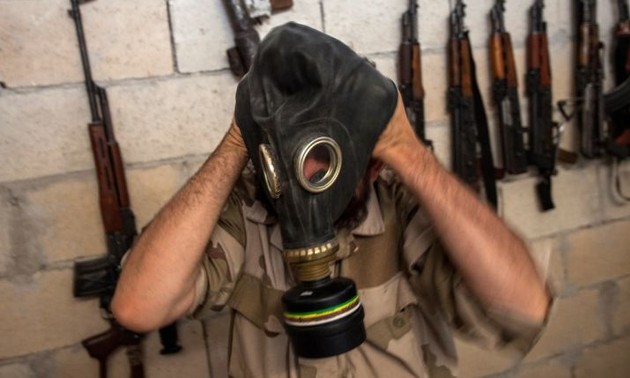 Syrie : fin du transfert des armes chimiques