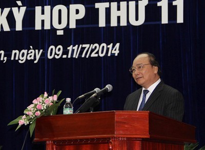 Nguyen Xuan Phuc à la 11ème session du Conseil populaire de la province de Quang Nam 