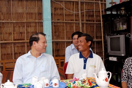Déplacement du vice-Premier ministre Vu Van Ninh à Tra Vinh