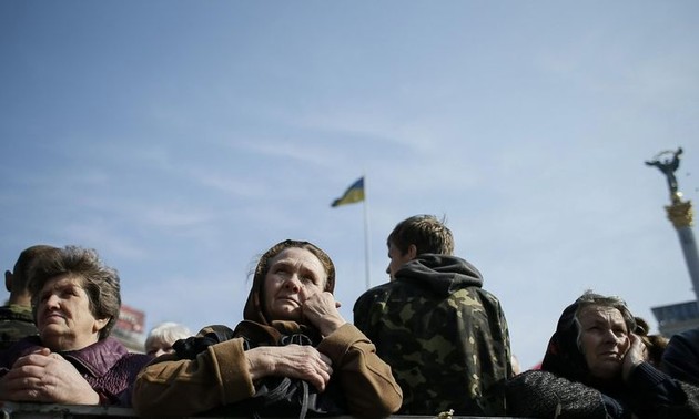 Au moins 260 000 personnes déplacées en Ukraine en raison du conflit 