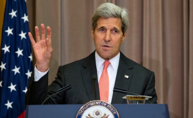 John Kerry a rencontré des dirigeants palestiniens à Washington