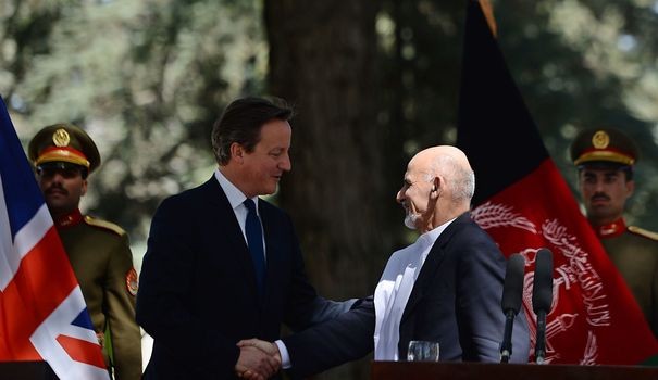 Afghanistan: David Cameron en visite surprise à Kaboul
