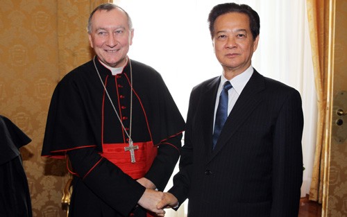 Rencontre Nguyen Tan Dung-Le pape François