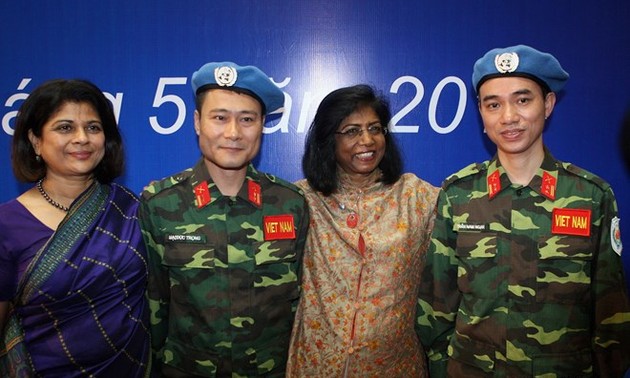 Le Vietnam participe activement à l’oeuvre de maintien de la paix dans le monde