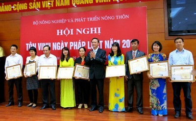 Le secteur agricole fait écho à la journée du droit vietnamien, le 9 novembre