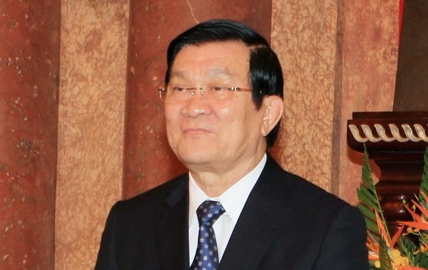 Le président Truong Tân Sang arrivé en Chine pour le sommet de l’APEC