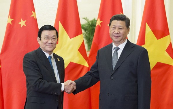 APEC : Le président Truong Tan Sang à la réception de Pékin 