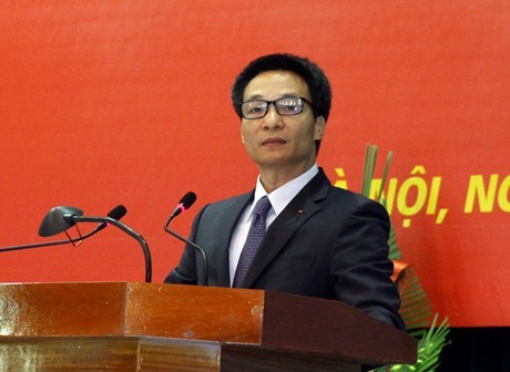 Vu Duc Dam à l’académie politique nationale Ho Chi Minh
