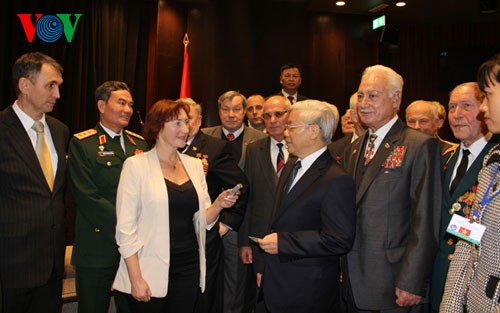 Nguyen Phu Trong termine sa visite officielle en Biélorussie