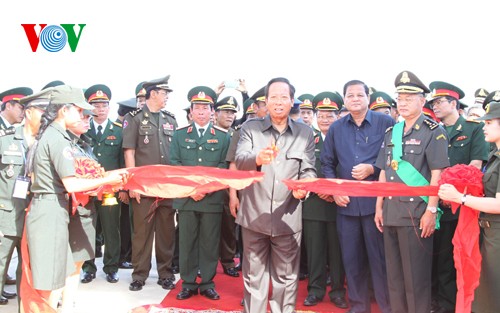 Inauguration du monument des Morts pour la patrie Cambodge-Vietnam 
