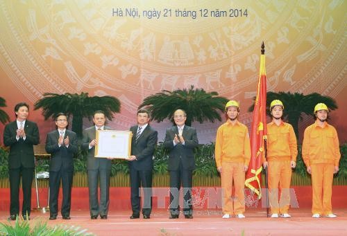 Célébration du 60ème anniversaire du service de l’électricité du Vietnam