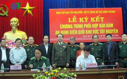 Maintenir la sécurité frontalière au Tay Nguyen