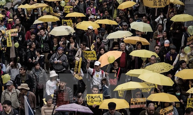 Pékin insiste sur l’institution du suffrage universel à Hong Kong