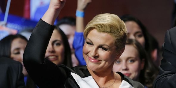 Nouvelle présidente croate