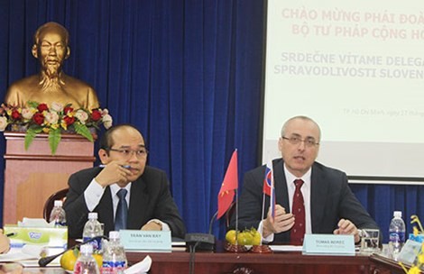 Le ministre slovaque de la Justice à Ho Chi Minh-ville