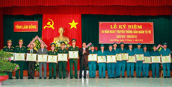 80ème anniversaire des milices populaires du Vietnam 