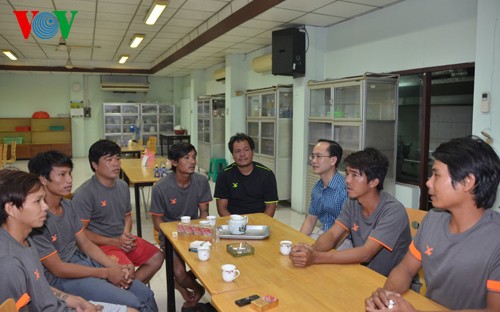 Les 7 pêcheurs vietnamiens sinistrés ont été regroupés en Thaïlande